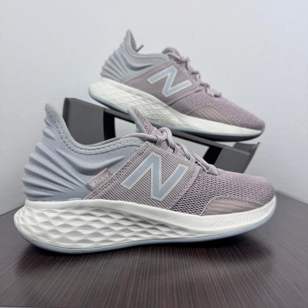 New Balance Fresh Foam Roav Womens 5 Big Kids 3.5 Lavender Running Walking Shoes